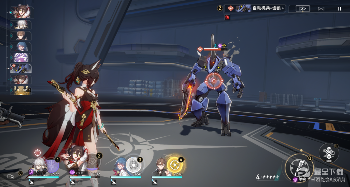 《崩坏星穹铁道》1.1猎星游戏封锁扇区难度四攻略