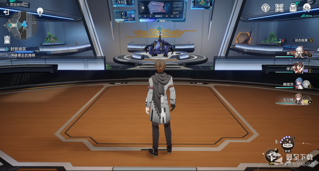 《崩坏星穹铁道》1.1猎星游戏封锁扇区难度四攻略