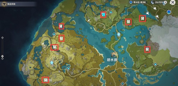 原神璃月地灵龛位置大全1