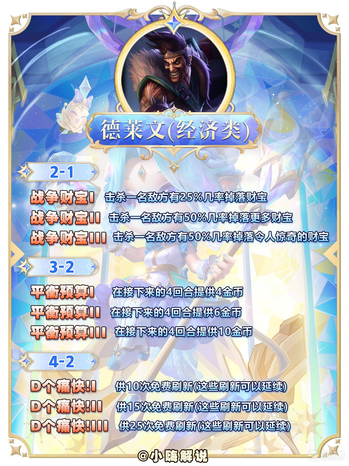 云顶之弈S9五D黄金天使阵容一览