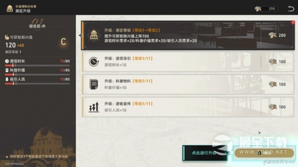 崩坏星穹铁道冬城博物馆经营详情