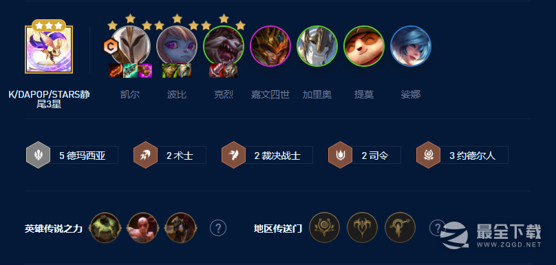 云顶之弈S9德玛西亚天使波比阵容搭配攻略