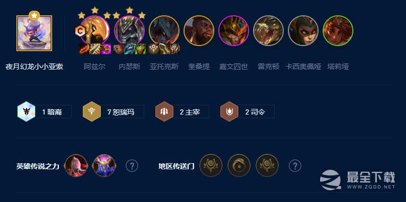 云顶之弈S9七恕瑞玛沙皇阵容玩法攻略