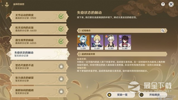 原神溢神的猜想第四天关卡指南