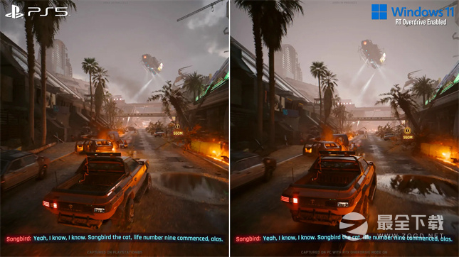 《赛博朋克2077：往日之影》PS5、Xbox Series X|S画面表现公布一览