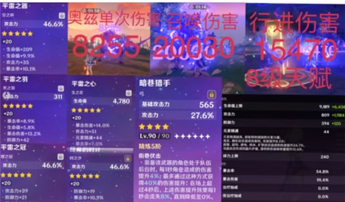 原神菲谢尔武器圣遗物推荐