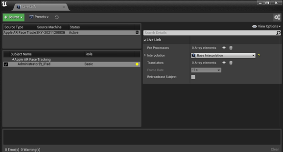 Live Link Face怎么用