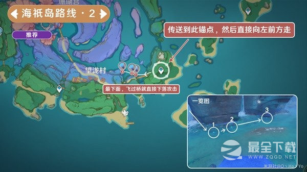 原神3.7版海灵芝高效采集路线介绍