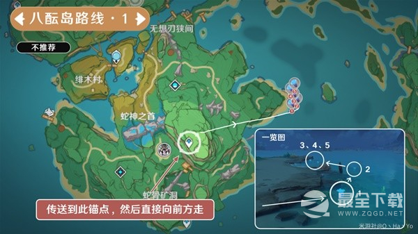 原神3.7版海灵芝高效采集路线介绍