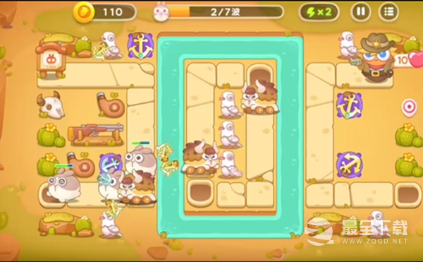 保卫萝卜4波仔很忙第三关通关攻略