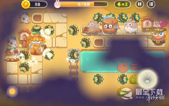 保卫萝卜4波仔很忙第14关怎么过