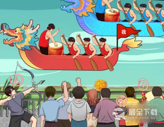 就挺秃然的赛龙舟赢下龙舟比赛通关攻略