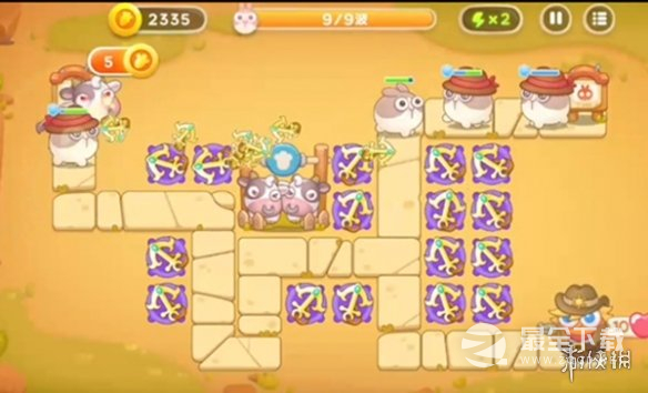 保卫萝卜4波仔很忙第15关怎么过