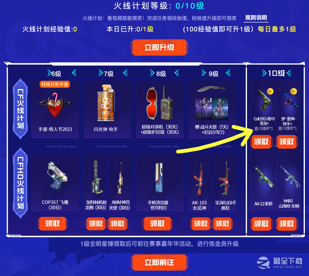 CF7月火线计划活动怎么做