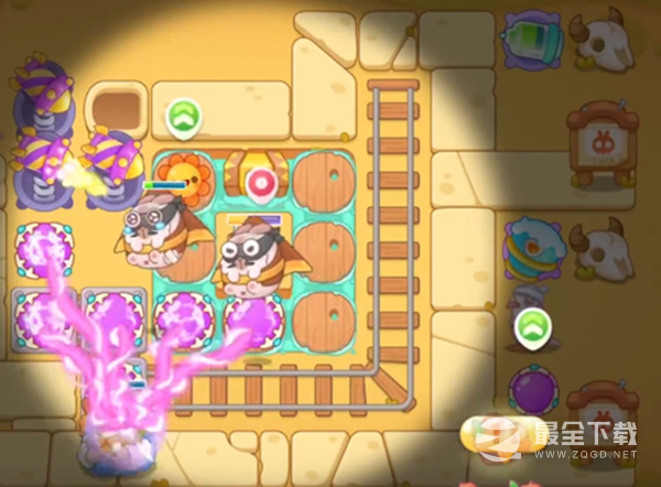 保卫萝卜4波仔很忙19关怎么过