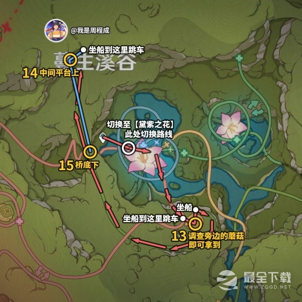 原神3.8版本欢兴礼券第一天全收集路线介绍