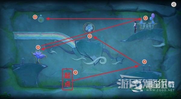原神3.8聚流映灯先成图位置及解法大全