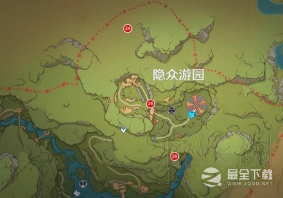 原神3.8琉形蜃境第二天挑战位置在哪里