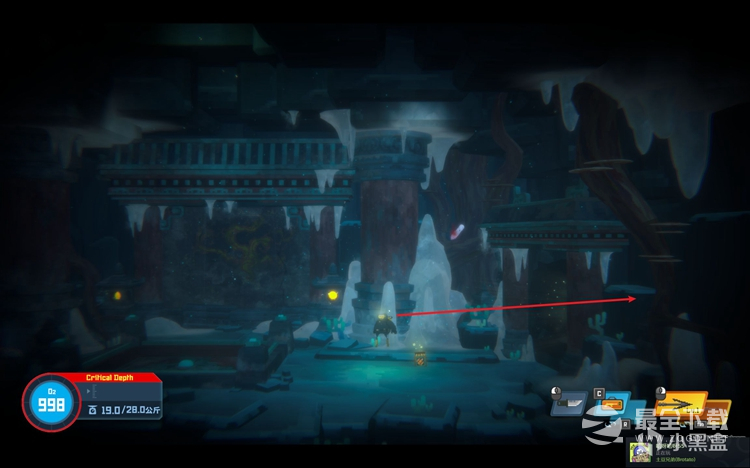 《潜水员戴夫》冰河通道深处任务完成攻略