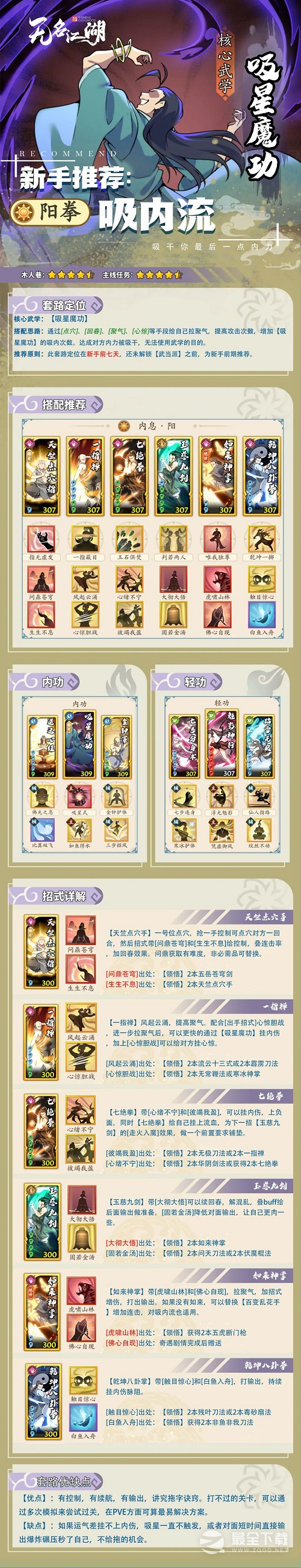 无名江湖吸内流玩法一览