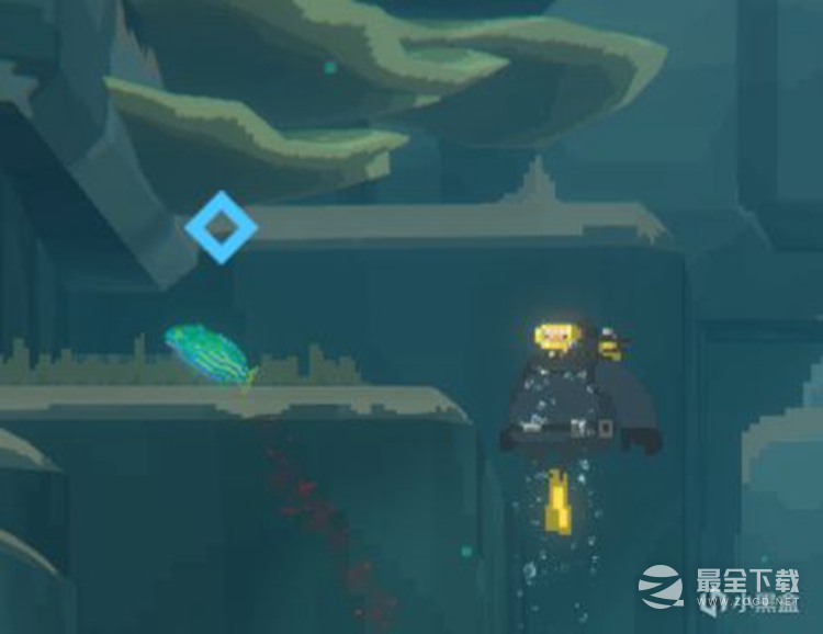 潜水员戴夫青条鳃棘鲈位置在哪里