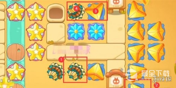 保卫萝卜4波仔很忙第34关怎么做