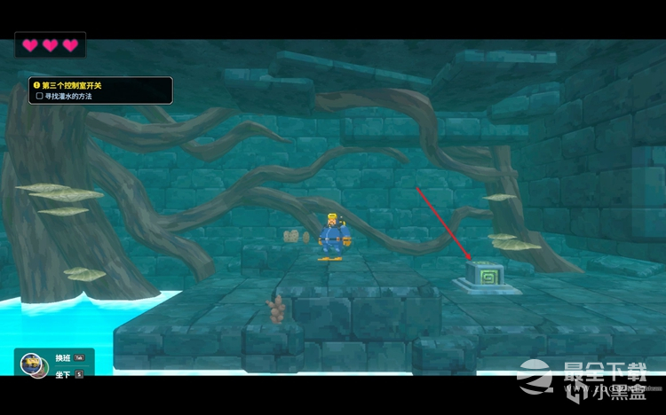 《潜水员戴夫》第三个控制室开关位置