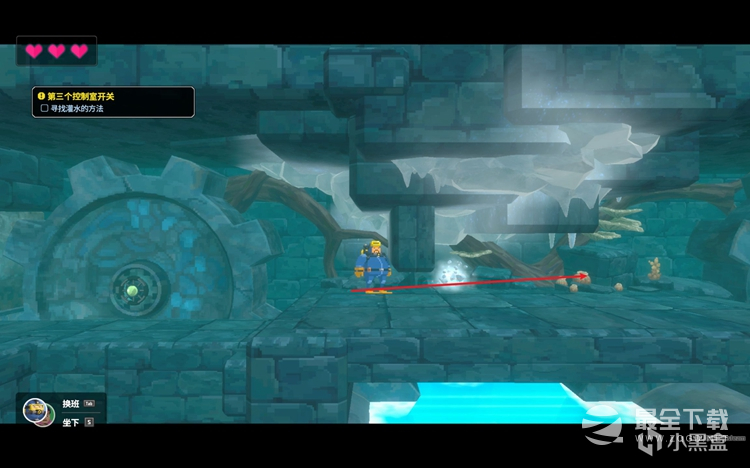 《潜水员戴夫》第三个控制室开关位置