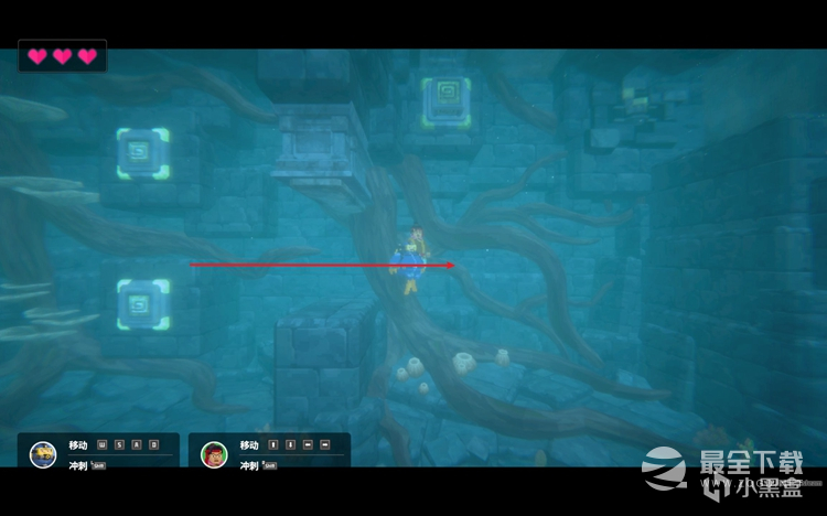 《潜水员戴夫》第三个控制室开关位置