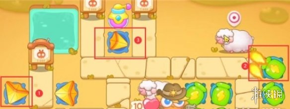 保卫萝卜4波仔很忙第33关打法介绍