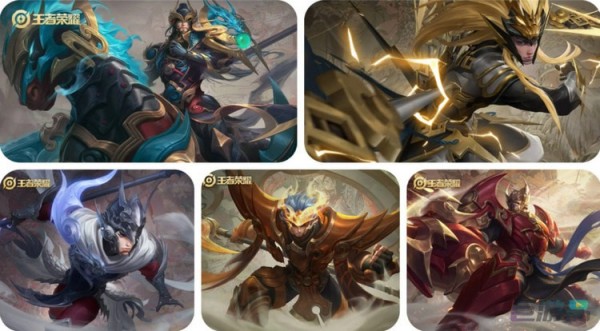 王者荣耀五虎将皮肤都有什么S29-什么时候上线