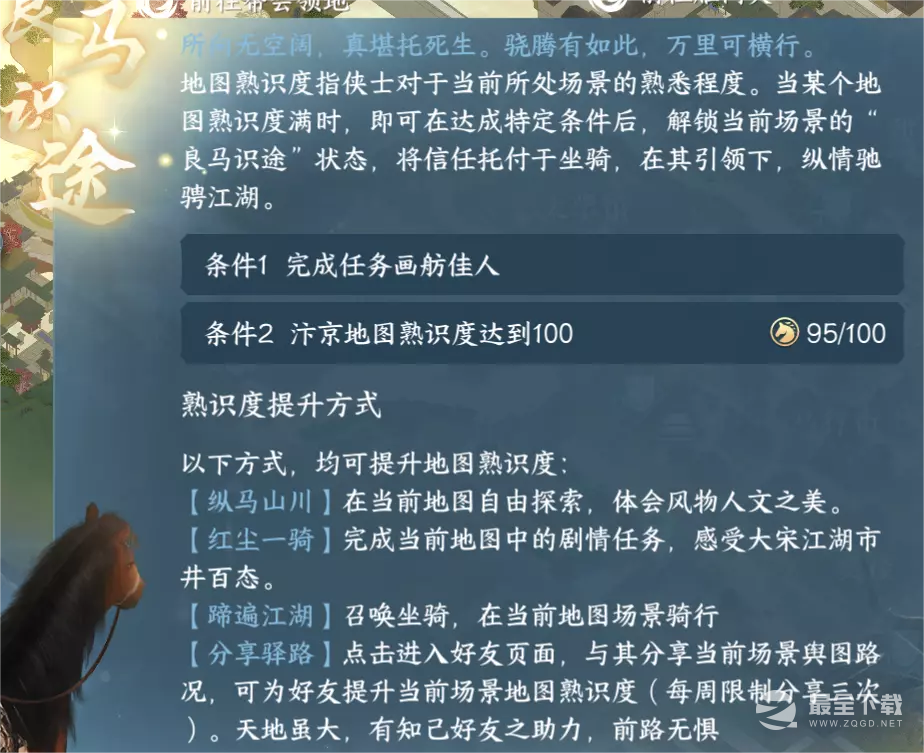 逆水寒手游老马识途奇遇怎么触发