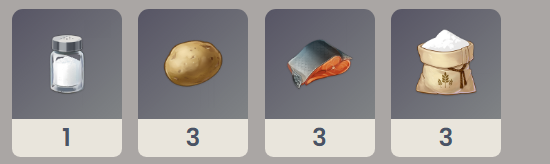 原神炸鱼薯条做法