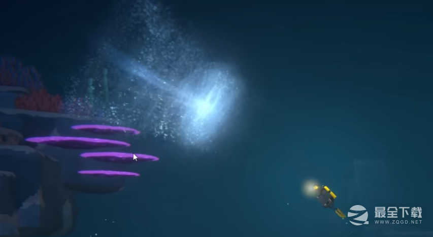 《潜水员戴夫》旋涡在哪里