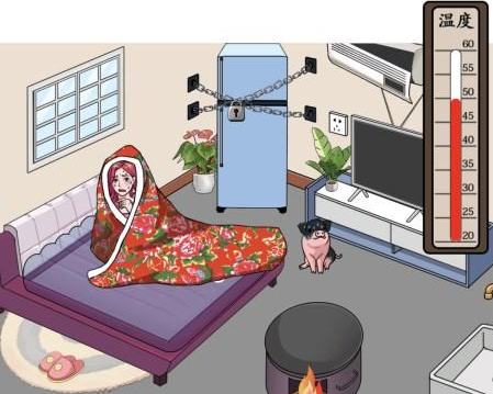 汉字找茬王帮莲莲降低温度怎么通关