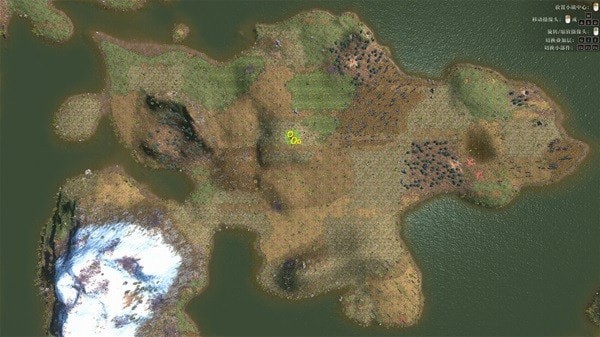 《最远的边陲》三面环水富矿地图分享