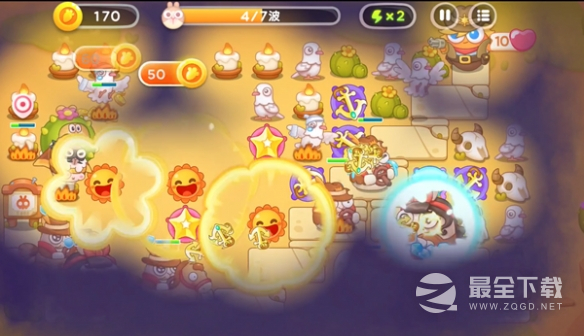 《保卫萝卜4》波仔很忙第42关攻略