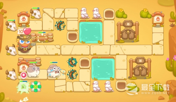 保卫萝卜4波仔很忙第41关方法