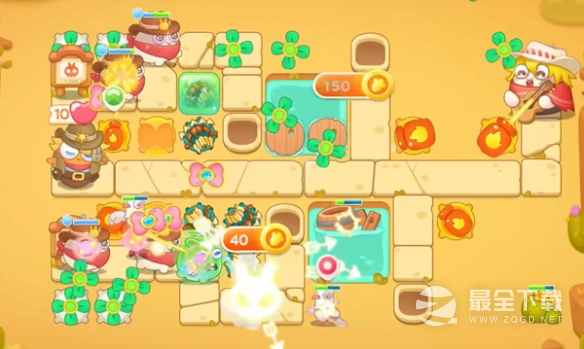 保卫萝卜4波仔很忙第41关方法