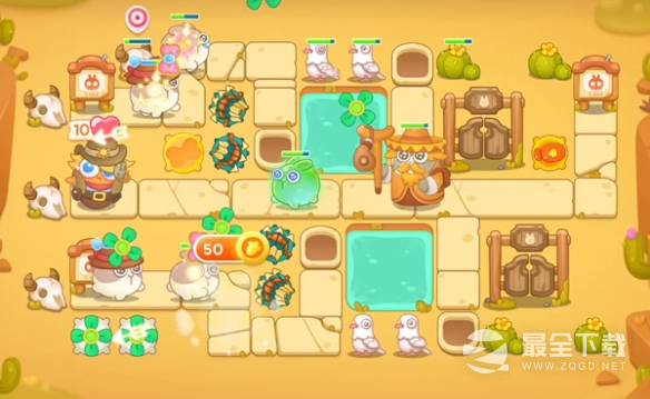 保卫萝卜4波仔很忙第41关方法