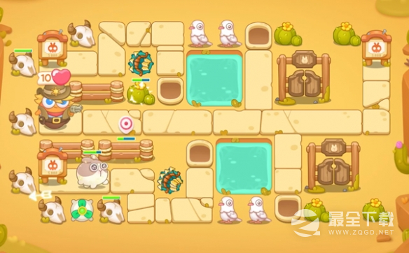 保卫萝卜4波仔很忙第41关方法