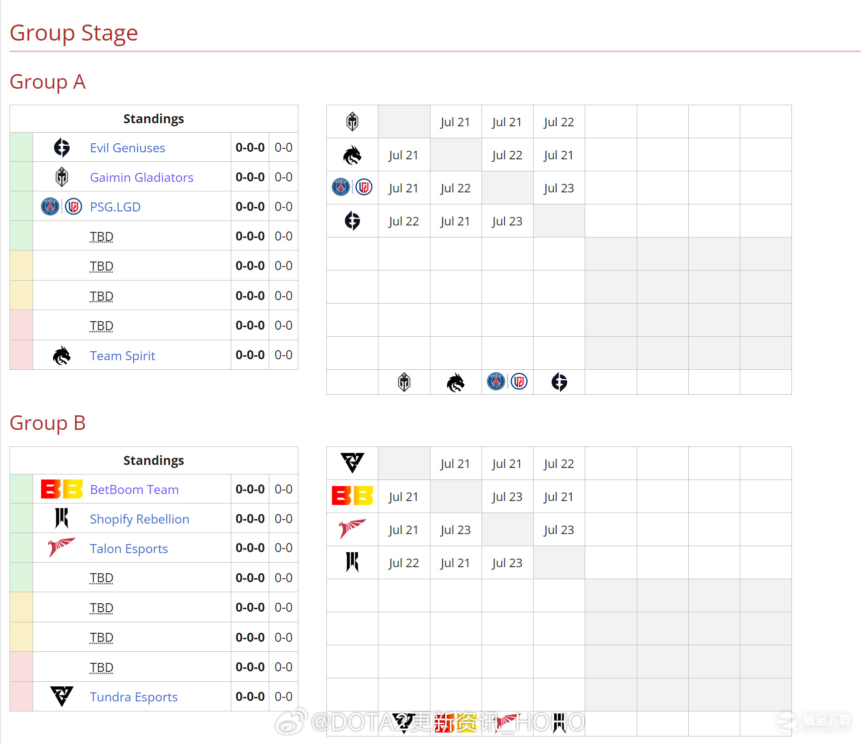 dota2利雅得2023赛程分享