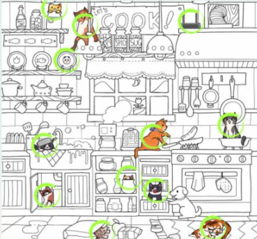 《文字来找茬》找出12只猫通关指南