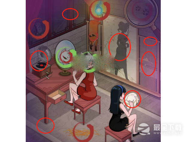 汉字找茬王魅狐画皮找出恐怖悬疑点怎么通关