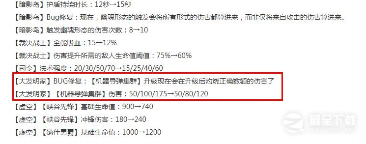 云顶之弈13.14版本正式服大发明家削弱说明