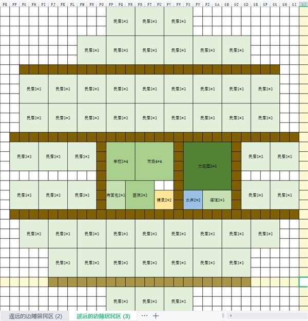 《最远的边陲》居民区布局分享 居民区怎么布局