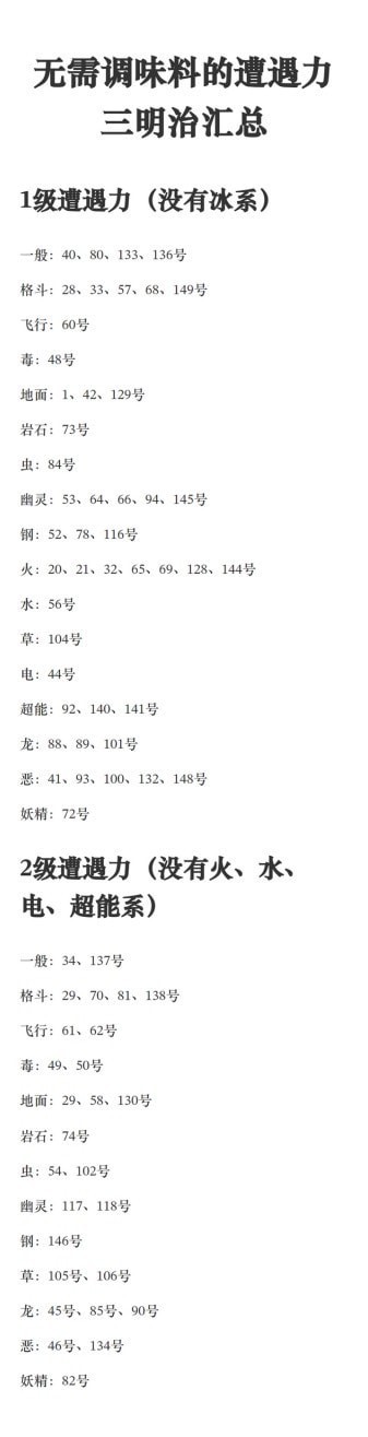 《宝可梦朱紫》三明治无调味料刷闪配方整理