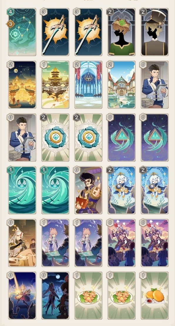 《原神》七圣召唤双风变速流卡组搭配攻略