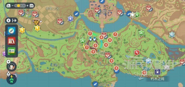 《宝可梦朱紫》全训练家分布一览