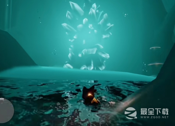 光遇收集山洞的四块发光矿石任务完成方法